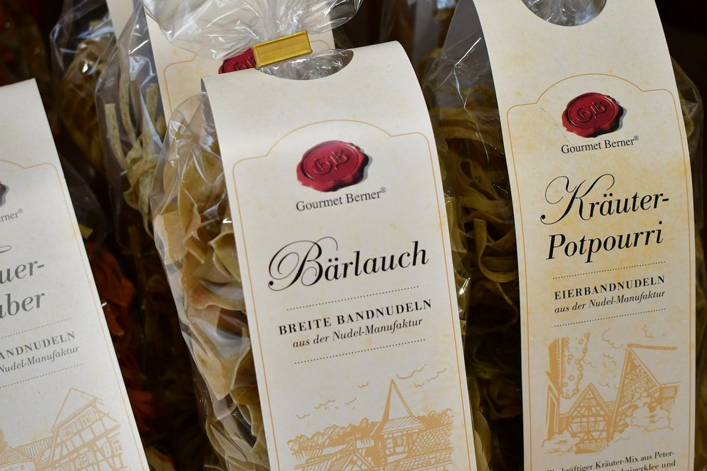 Nudeln aus der Feinkostabteilung