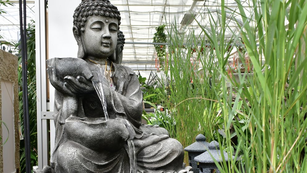 Zimmerbrunnen Buddha