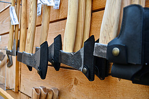Äxte und Beile der Firma Krumpholz