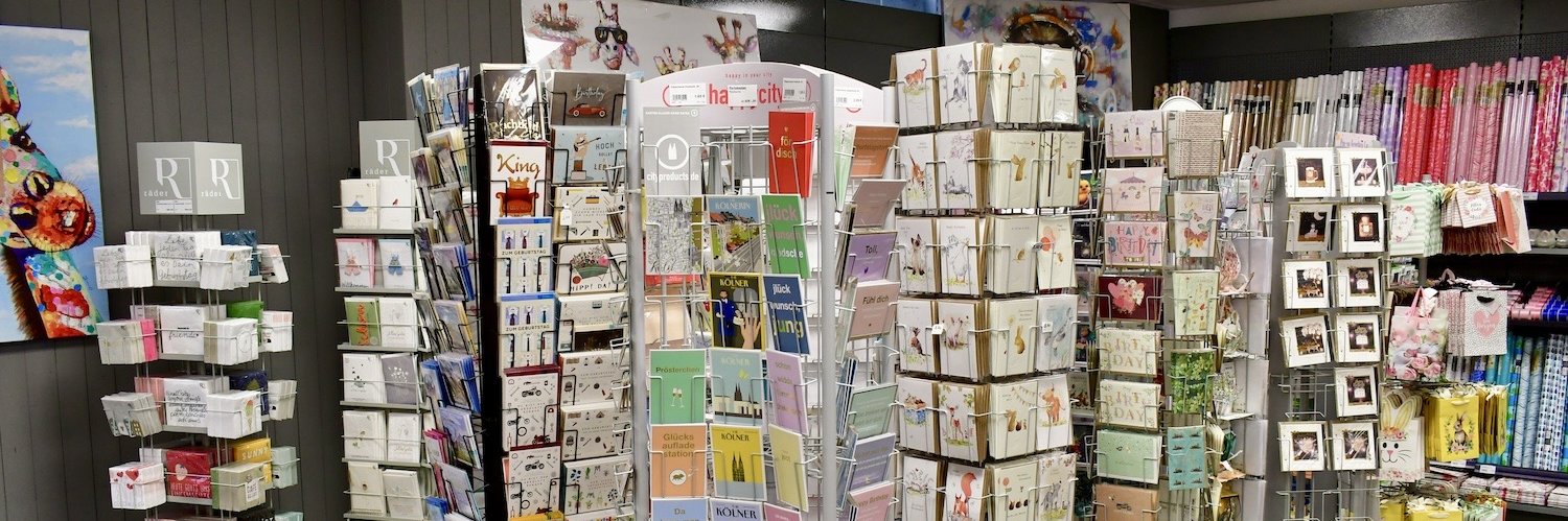 Übersicht über die Karten-Ecke bei Dinger’s Gartencenter